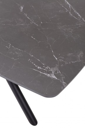 Стол RIVOLI 140 MATT BLACK MARBLE SOLID CERAMIC / BLACK, ®DISAUR в Соликамске - solikamsk.mebel24.online | фото 10