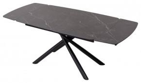 Стол RIVOLI 140 MATT BLACK MARBLE SOLID CERAMIC / BLACK, ®DISAUR в Соликамске - solikamsk.mebel24.online | фото 3