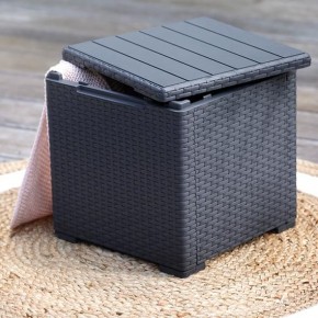 Стол с функцией хранения Виго (Vigo storage box) графит в Соликамске - solikamsk.mebel24.online | фото 1