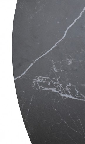 Стол TERNI 120 MATT BLACK MARBLE SOLID CERAMIC Черный мрамор матовый, керамика /Черн.каркас, ®DISAUR в Соликамске - solikamsk.mebel24.online | фото 9