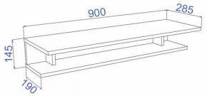 Стол туалетный Cross КП1 в Соликамске - solikamsk.mebel24.online | фото 2