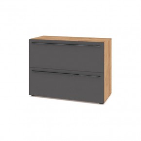 СТОУН С81 Комод (золотой дуб/графит) в Соликамске - solikamsk.mebel24.online | фото 1