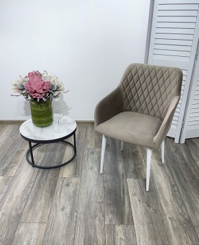 Стул BRANDY-X ЛАТТЕ #25 / белый каркас, велюр М-City в Соликамске - solikamsk.mebel24.online | фото 2