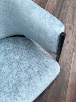 Стул ДИЛЛ, цвет RAIN 7 бриз, велюр / черный каркас М-City в Соликамске - solikamsk.mebel24.online | фото 7