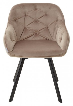 Стул GALE 360 град. поворот. BLUVEL-40 BEIGE, велюр/ черный каркас, М-City в Соликамске - solikamsk.mebel24.online | фото 6