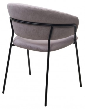Стул ГЕММА, цвет RAIN 10 lavanda, велюр / черный каркас М-City в Соликамске - solikamsk.mebel24.online | фото 7
