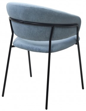 Стул ГЕММА, цвет RAIN 13 blue, велюр / черный каркас М-City в Соликамске - solikamsk.mebel24.online | фото 9