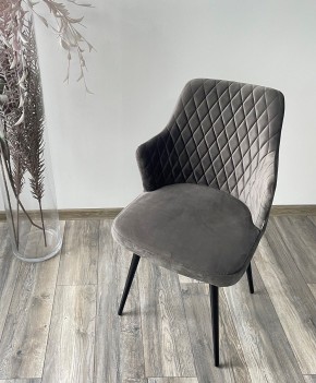 Стул HERMAN 360 град. ГРАФИТ #14, велюр / черный каркас М-City в Соликамске - solikamsk.mebel24.online | фото 3
