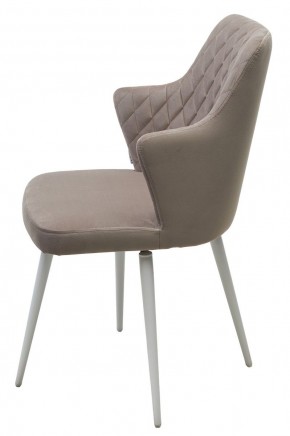 Стул HERMAN 360 град. ЛАТТЕ #25, велюр / белый каркас М-City в Соликамске - solikamsk.mebel24.online | фото 6