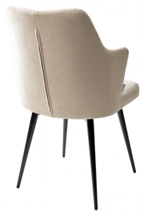Стул HERMAN 360 град. ЛАТТЕ #25, велюр / черный каркас М-City в Соликамске - solikamsk.mebel24.online | фото 4