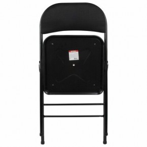 Стул складной BRABIX "Golf Plus CF-003 КОМФОРТ", чёрный каркас, чёрная ткань, 532889 в Соликамске - solikamsk.mebel24.online | фото 3