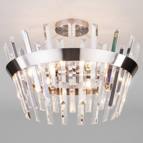 Светильник на штанге TK Lighting Steccato 10111/5 сатин-никель/прозрачный хрусталь Strotskis в Соликамске - solikamsk.mebel24.online | фото 1