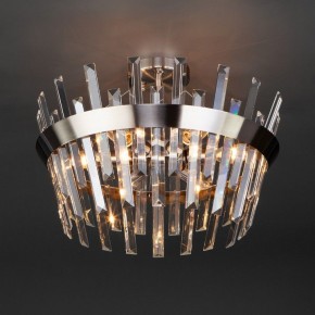 Светильник на штанге TK Lighting Steccato 10111/5 сатин-никель/прозрачный хрусталь Strotskis в Соликамске - solikamsk.mebel24.online | фото 3