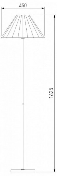 Торшер Eurosvet Peony 01133/1 хром/графит в Соликамске - solikamsk.mebel24.online | фото 3