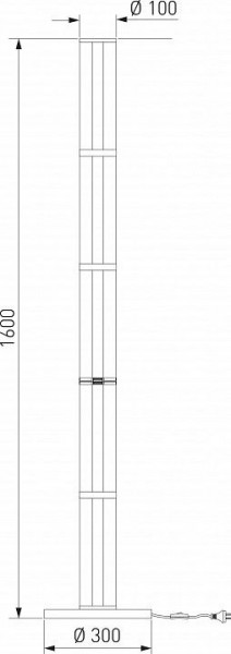 Торшер Eurosvet Stark 80537/1 латунь в Соликамске - solikamsk.mebel24.online | фото 5