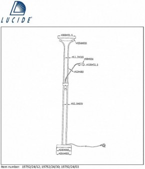 Торшер Lucide Champion-Led 19792/24/03 в Соликамске - solikamsk.mebel24.online | фото 7