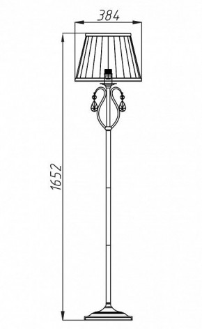 Торшер Maytoni Brionia ARM172-11-G в Соликамске - solikamsk.mebel24.online | фото 2