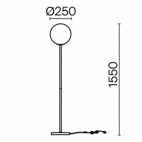 Торшер Maytoni Ring MOD013FL-01BS в Соликамске - solikamsk.mebel24.online | фото 4