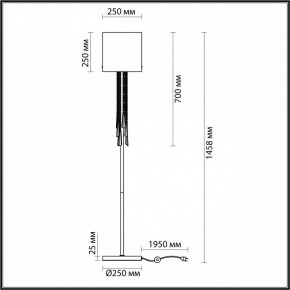 Торшер Odeon Light Nicole 4890/1F в Соликамске - solikamsk.mebel24.online | фото 4