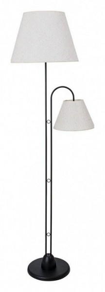 Торшер с подсветкой Arte Lamp Alea A5068PN-2BK в Соликамске - solikamsk.mebel24.online | фото