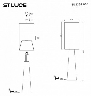 Торшер ST-Luce Jackie SL1354.605.01 в Соликамске - solikamsk.mebel24.online | фото 5