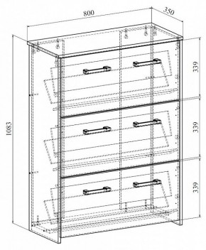 Тумба для обуви Агата АТ-1 в Соликамске - solikamsk.mebel24.online | фото 6