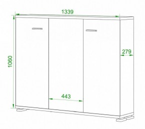 Тумба Домино нельсон ПУ-60-4 в Соликамске - solikamsk.mebel24.online | фото 2