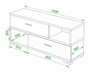 Тумба комбинированная Домино нельсон СБ-40/2 в Соликамске - solikamsk.mebel24.online | фото 2