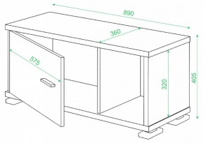 Тумба комбинированная Домино СБ-30/1 в Соликамске - solikamsk.mebel24.online | фото 3