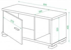 Тумба комбинированная СБ-30/1 в Соликамске - solikamsk.mebel24.online | фото 2