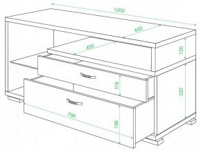 Тумба под ТВ Домино ТК-10М в Соликамске - solikamsk.mebel24.online | фото 2