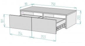 Тумба подвесная K212 в Соликамске - solikamsk.mebel24.online | фото 2