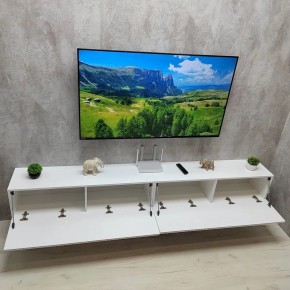 Тумба подвесная под ТВ LINES MTV4-MA 1150 Белый матовый (Белый-M 10.1.2) в Соликамске - solikamsk.mebel24.online | фото 11