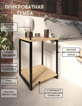 Тумба прикроватная "Лофт" (Лф.Т-2) в Соликамске - solikamsk.mebel24.online | фото 4