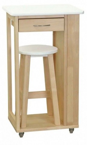 Тумба с табуретом Мебелик в Соликамске - solikamsk.mebel24.online | фото 7