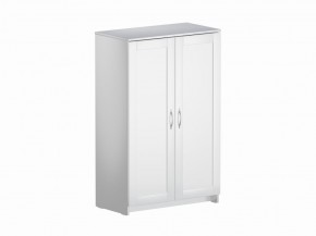 Тумба СИРИУС двухдверная высокая, цвет белый в Соликамске - solikamsk.mebel24.online | фото