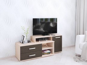 Тумба ТВ Парус-3 венге/дуб молочный в Соликамске - solikamsk.mebel24.online | фото