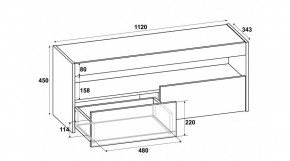 ВЕГАС Тумба ТВ в Соликамске - solikamsk.mebel24.online | фото 3