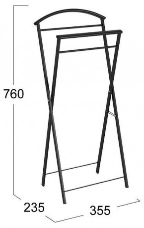 Вешалка для костюма Контур в Соликамске - solikamsk.mebel24.online | фото