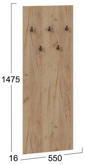 Вешалка настенная Хилтон Исп.2.1 в Соликамске - solikamsk.mebel24.online | фото 4