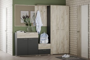 Вешалка НМ 014.16 "Санти" (Крафт Серый) в Соликамске - solikamsk.mebel24.online | фото 2