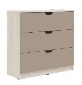ЮНИОР-4 Комод 3 ящика (Шарли Мокко) в Соликамске - solikamsk.mebel24.online | фото