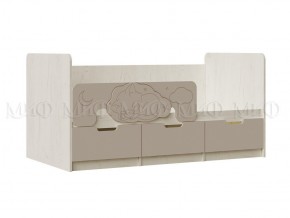 ЮНИОР-4 Кровать 1600 (Шарли Мокко) в Соликамске - solikamsk.mebel24.online | фото